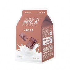 A'PIEU Chocolate Milk One-Pack – Vyhlazující plátýnková maska s extraktem z kakaa (O2332)